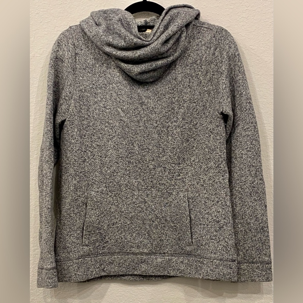 J. Crew - grey, women’s, cowl neck sweater